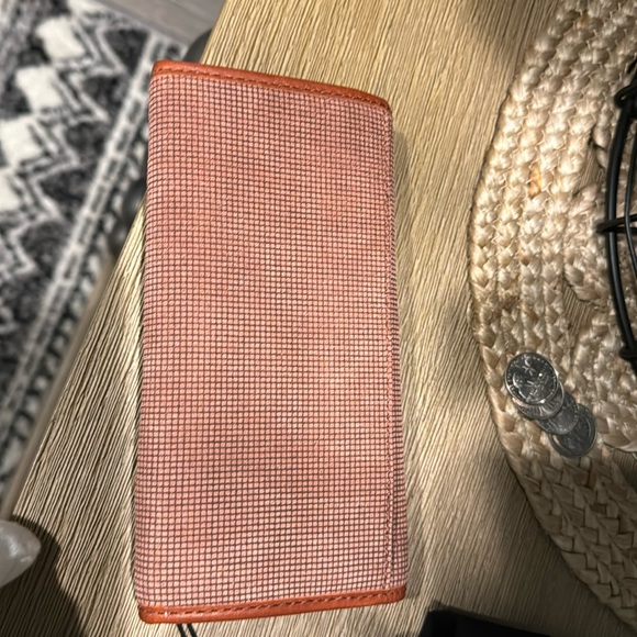 Frye Red Textured Wallet - Picture 2 of 8